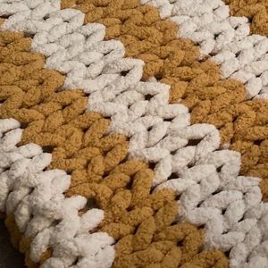 Handmade throw blanket